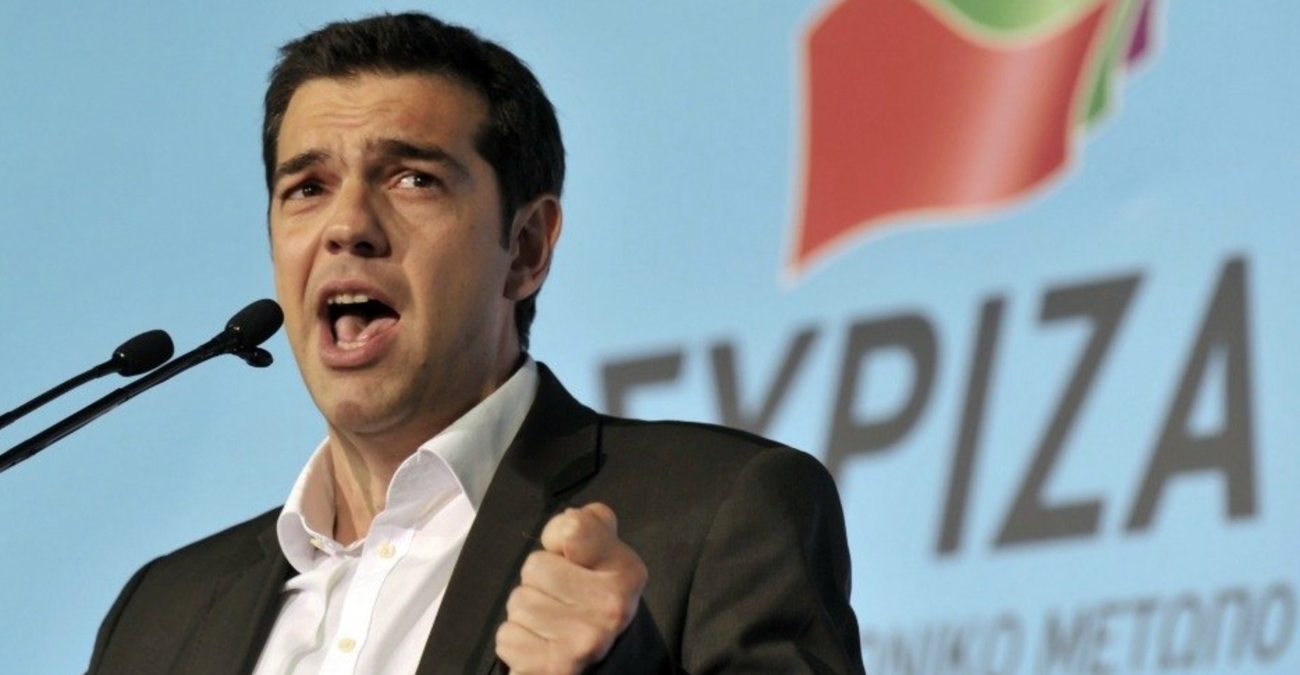 曾經被全世界「反新自由主義左翼」一致吹捧和力挺的SYRIZA黨魁、希臘總理齊普拉斯。