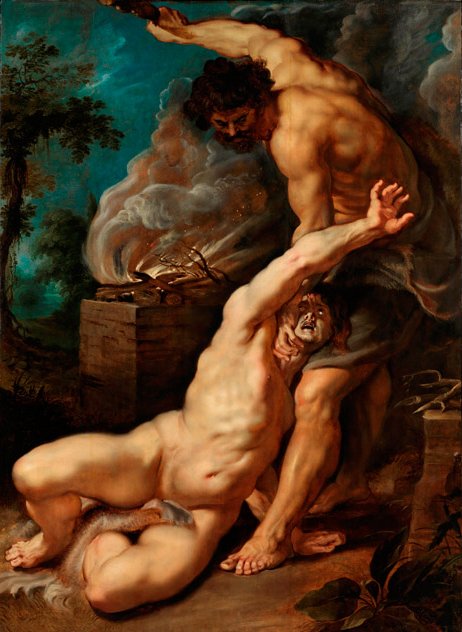 彼得·保羅·魯本斯作品《該隱殺害亞伯》（1608-1609年）